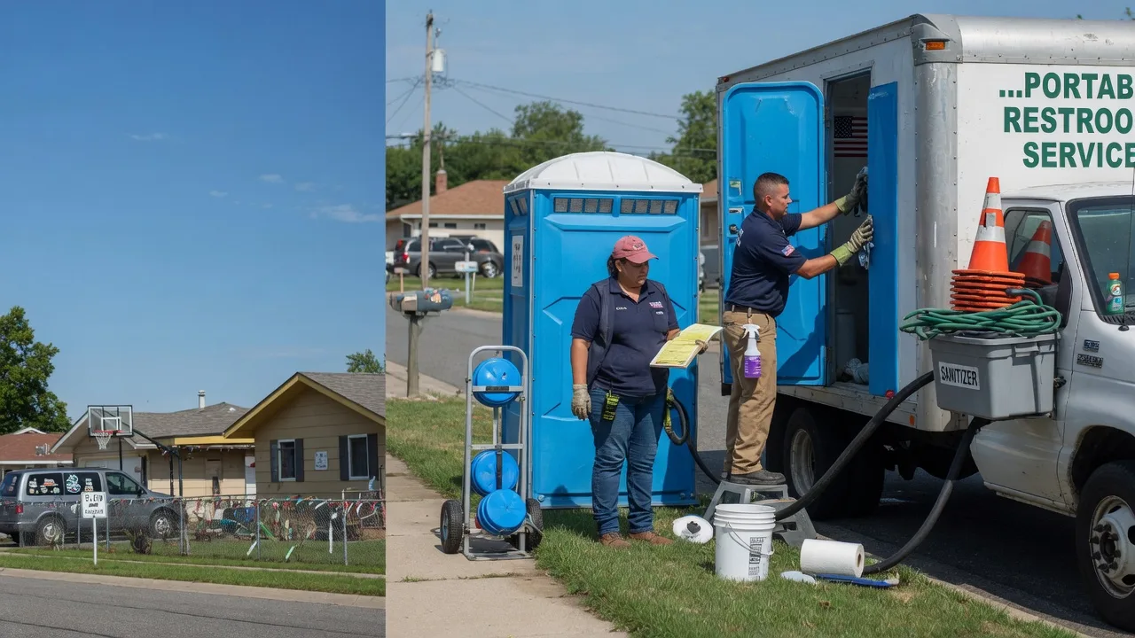 Portable Toilet Rental in Morrison, OK near me